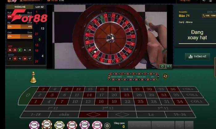 AE Sexy For88 Cá cược Roulette đầy kịch tính và thú vị