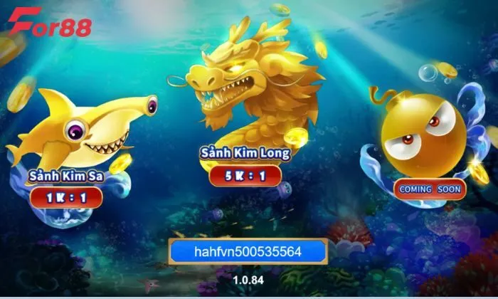 Bbin Fish For88 Khám phá các bí ẩn dưới đại dương cùng Fish Hunter