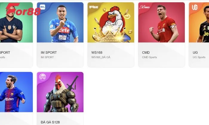 Bbin thể thao For88 Bbin thể thao for88 là sảnh cược thể thao hàng đầu hiện nay