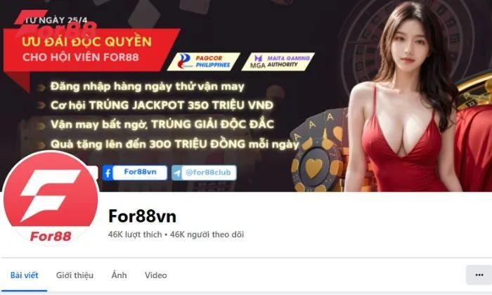 Gửi tin nhắn qua Facebook cũng là một cách liên hệ chăm sóc khách hàng For88