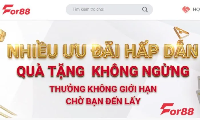 Đại lý For88 Chương trình khuyến mãi của đại lý For88 được update liên tục
