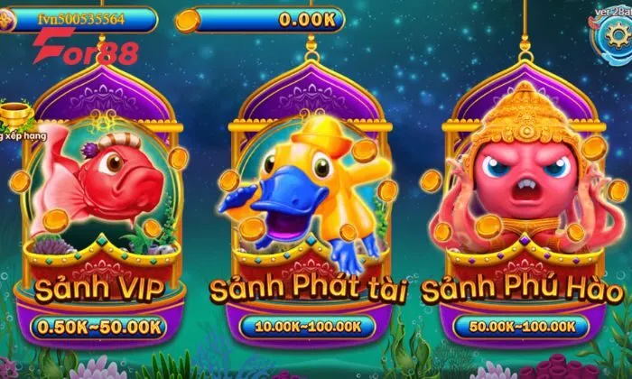 FC bắn cá For88 với nhiều trò chơi đa dạng