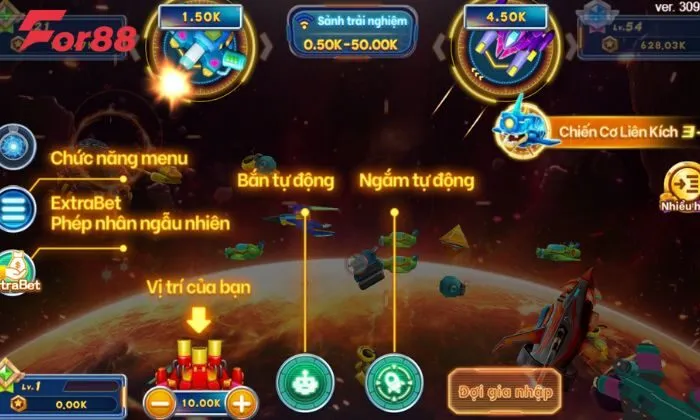 Các game thuộc FC bắn cá For88