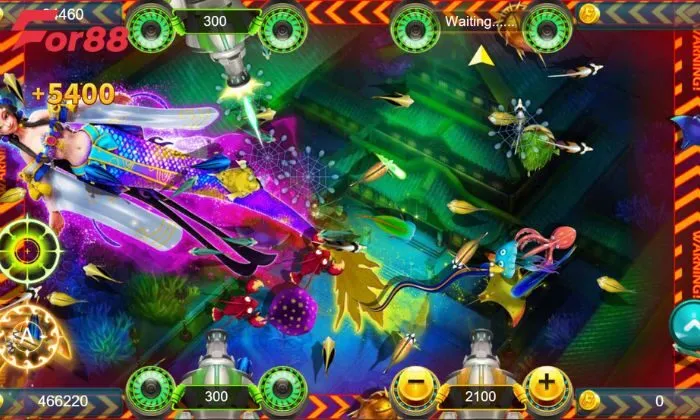 Đa dạng các loài cá tại Ocean Palace Loot