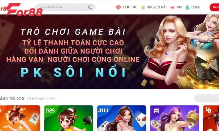 Game bài For88 Giới thiệu game bài For88
