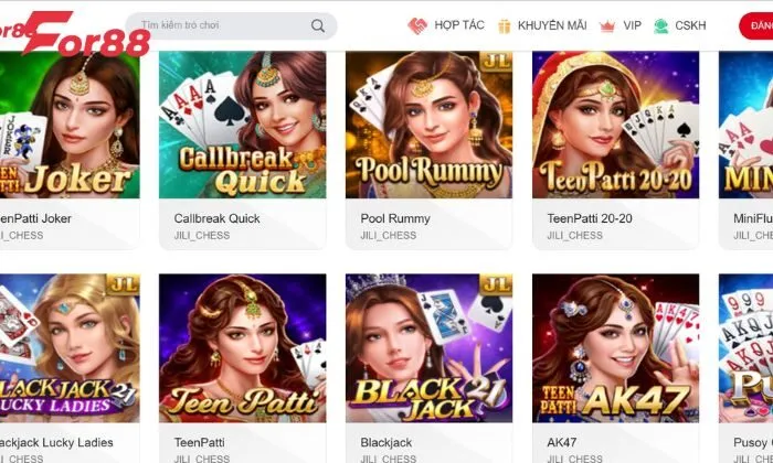 Game bài For88 Lý do nên tham gia game bài For88