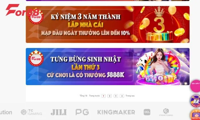 hợp tác đại lý For88 Chương trình khuyến mãi và nhiều ưu đãi đặc biệt dành riêng cho hợp tác đại lý For88