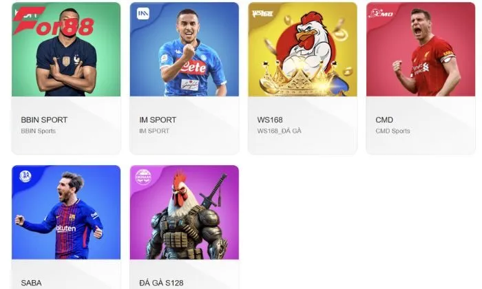 IM Sport For88 với giao diện thân thiện, dễ dàng tiếp cận người chơi
