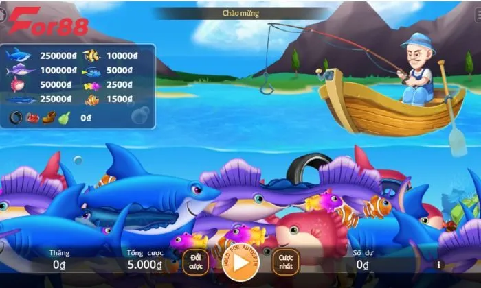 Nắm cho mình vài kinh nghiệm nhỏ để chơi bắn cá tại For88