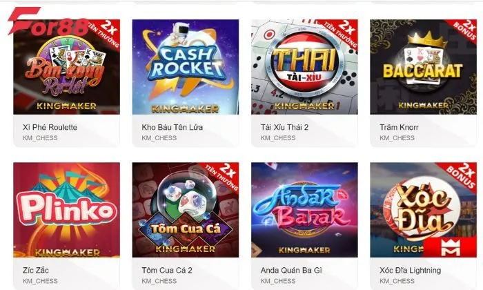 Cộng đồng game thủ tại For88 cũng rất đông đảo