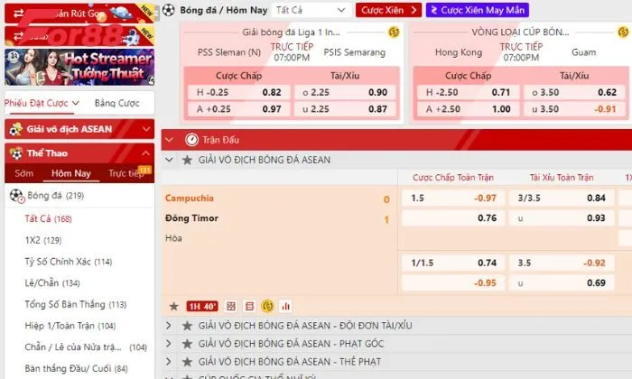 For88 hợp tác trực tiếp với đơn vị SABA Sports