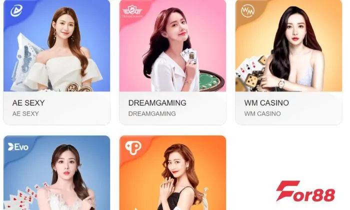 Livestream tài xỉu online For88 với dealer xinh đẹp