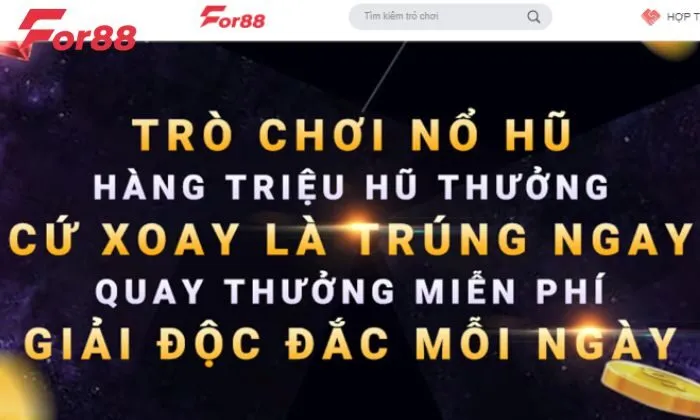 Ưu đãi For88 Nổ Hũ là những khuyến mãi dành riêng cho người chơi game nổ hũ