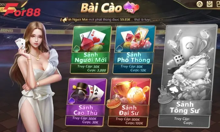 V8 poker For88 Cần lựa chọn bàn cược phù hợp với khả năng tài chính của mình