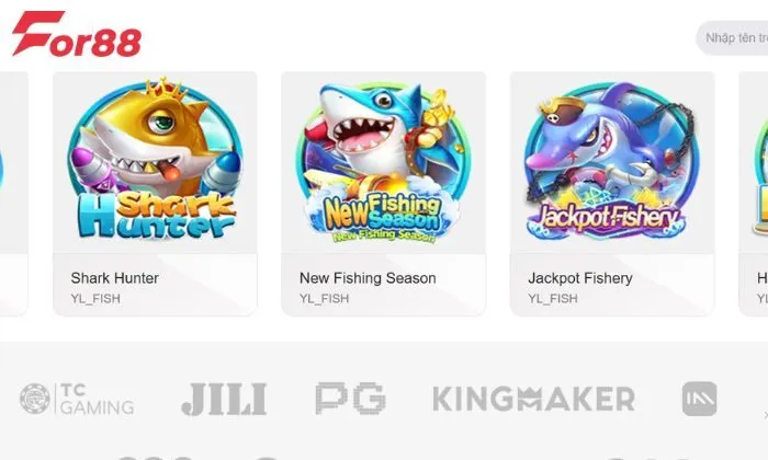 Sảnh YL Bắn cá For88 sở hữu nhiều điều lý thú và hấp dẫn