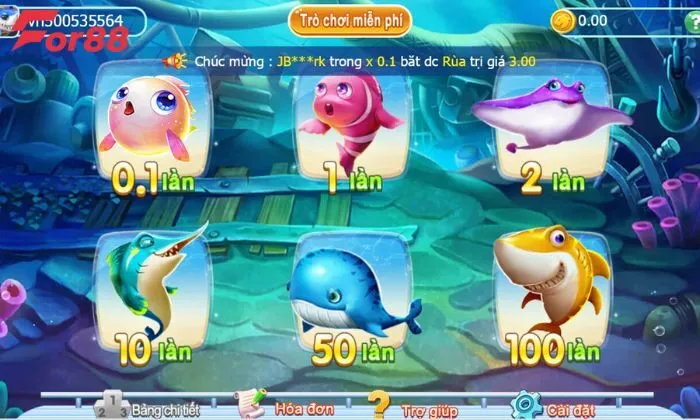 Tham gia ngay Bắn cá YL để nhận về giải thưởng hấp dẫn