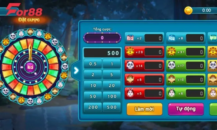 Game Vũ điệu rừng xanh For88 cực hot